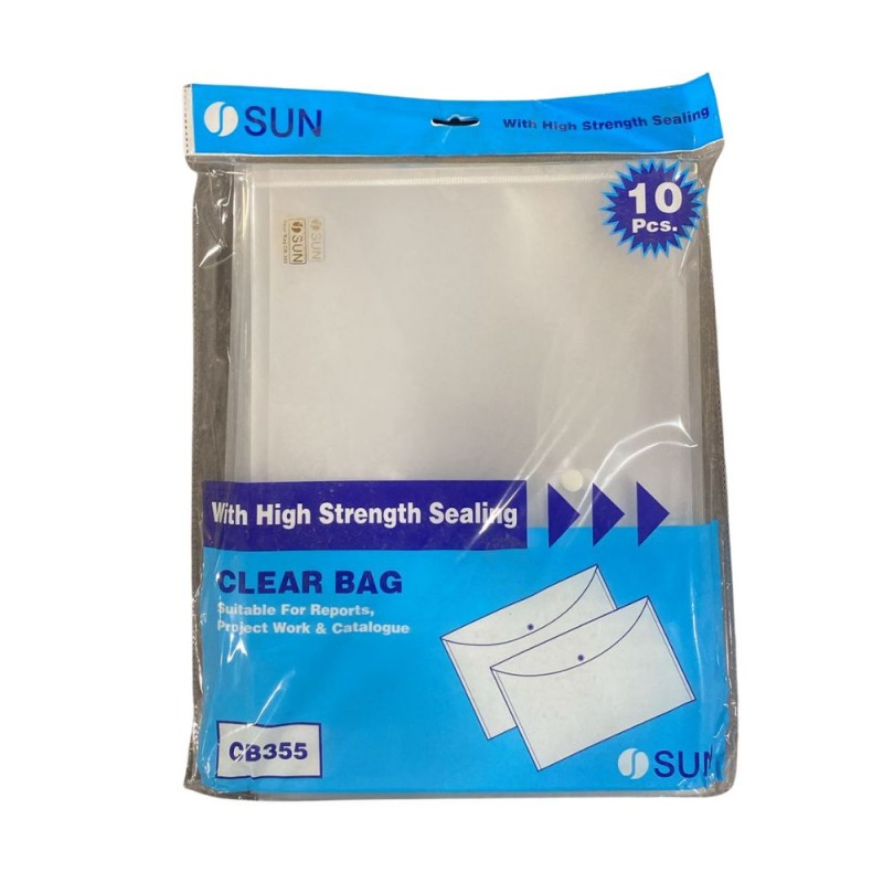 Button Folder A4 Sun ( Pack of 10 pcs )