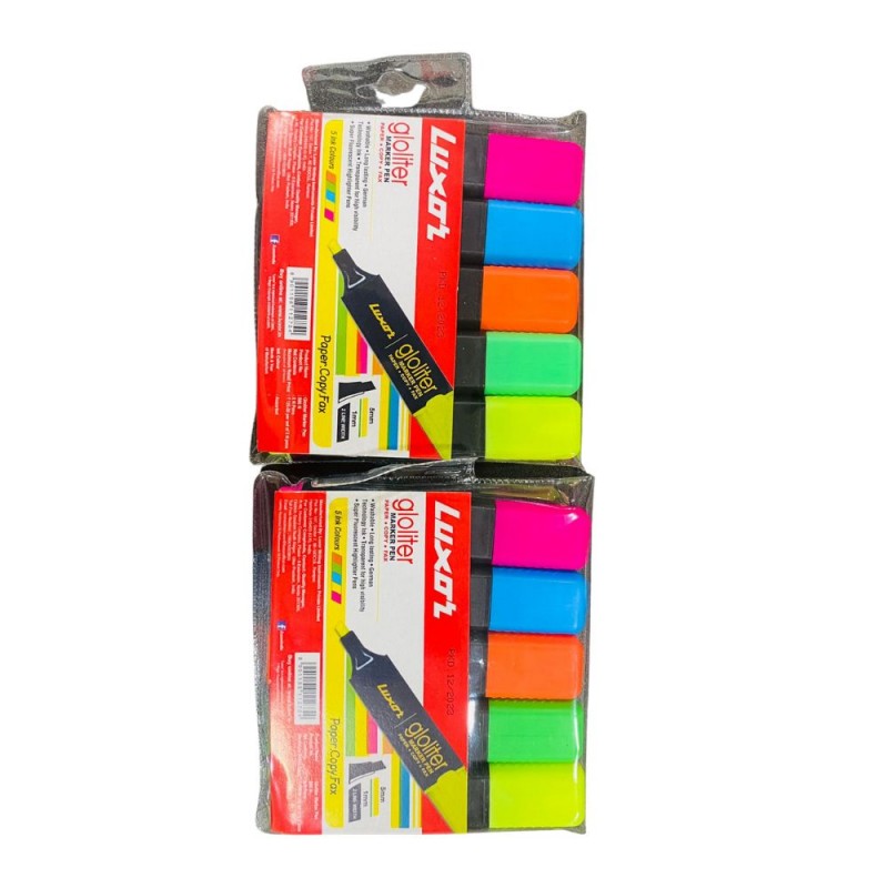 Luxor Highlighter Set of 5 pcs
